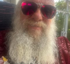 Mr Claus relaxing at a private social gathering