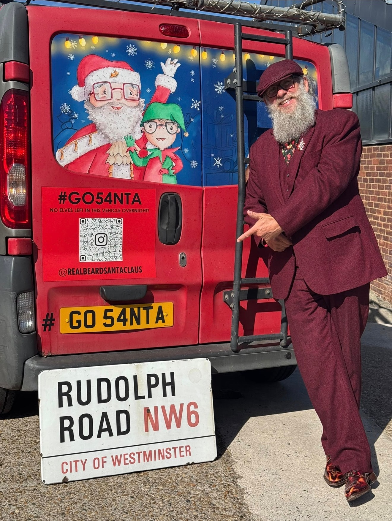 The GO 54NTA van — spotted on Rudolph Road NW6!